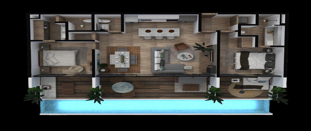 Foto de departamento en venta en  , aldea tulum, tulum, quintana roo, 28695659 No. 01