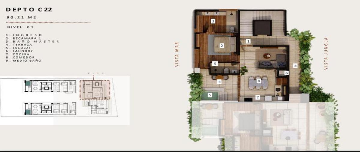 Foto de departamento en , aldea tulum, tulum, quintana roo, 30497869 foto 02 Foto de departamento en venta en , aldea tulum, tulum, quintana roo, 30497869 No. 02