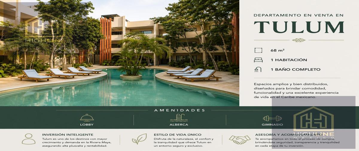 Foto de departamento en , aldea tulum, tulum, quintana roo, 30658145 foto 01 Foto de departamento en venta en , aldea tulum, tulum, quintana roo, 30658145 No. 01