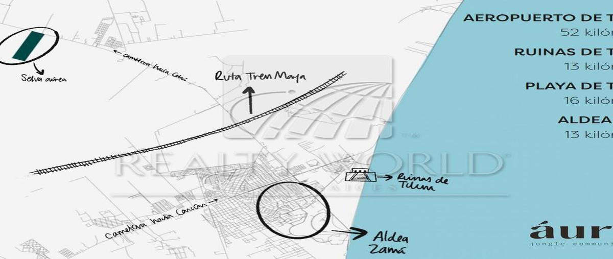 Foto de terreno habitacional en venta en  , aldea tulum, tulum, quintana roo, 0 No. 04