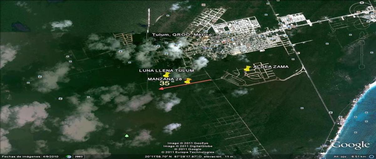Foto de terreno habitacional en venta en  , aldea tulum, tulum, quintana roo, 7762265 No. 02