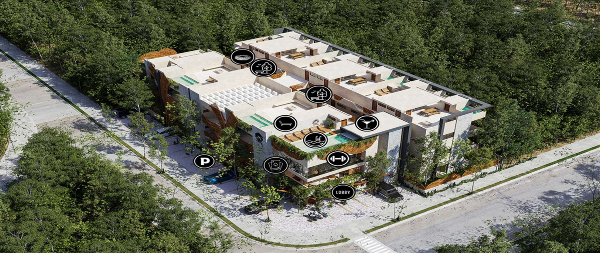 Foto de departamento en , aldea zama, tulum, quintana roo, 26420076 foto 04 Foto de departamento en venta en , aldea zama, tulum, quintana roo, 26420076 No. 04