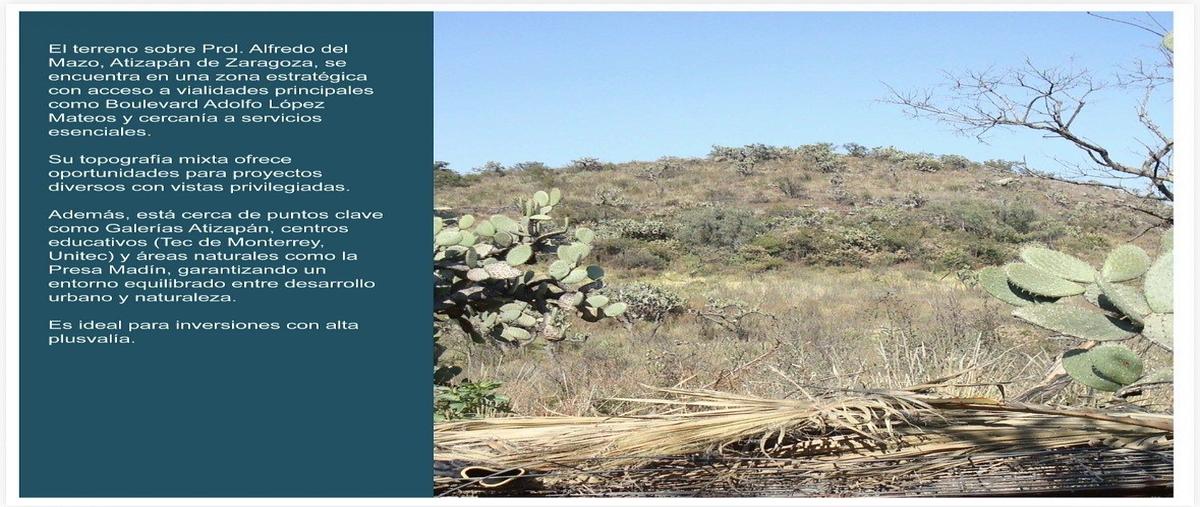 Foto de terreno habitacional en venta en alfredo del mazo , ex-hacienda el pedregal, atizapán de zaragoza, méxico, 0 No. 03