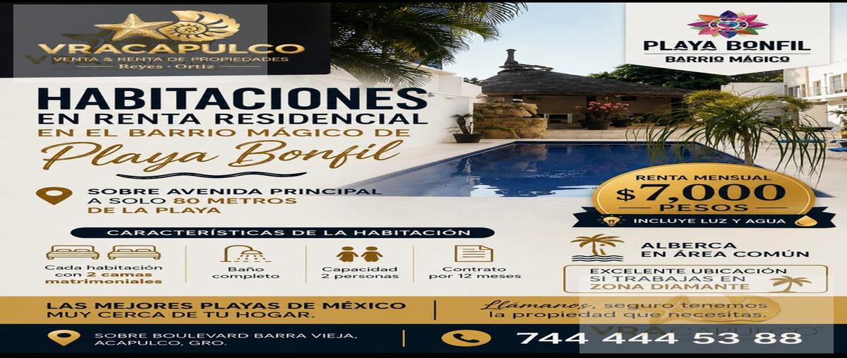 Foto de departamento en , alfredo v bonfil, acapulco de juárez, guerrero, 0 foto 01 Foto de departamento en renta en , alfredo v bonfil, acapulco de juárez, guerrero, 0 No. 01