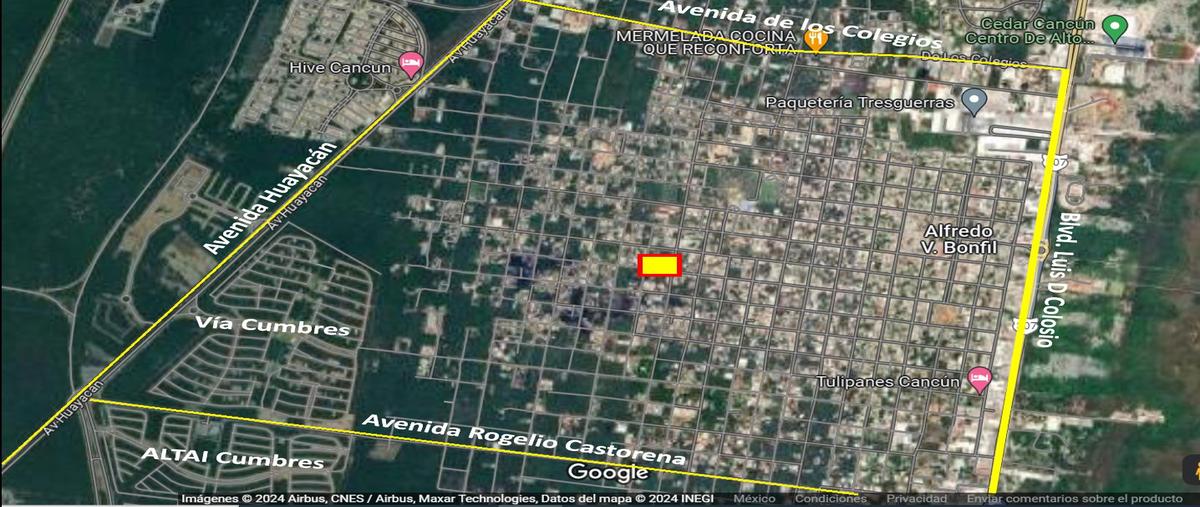 Foto de terreno habitacional en venta en  , alfredo v bonfil, benito juárez, quintana roo, 0 No. 05