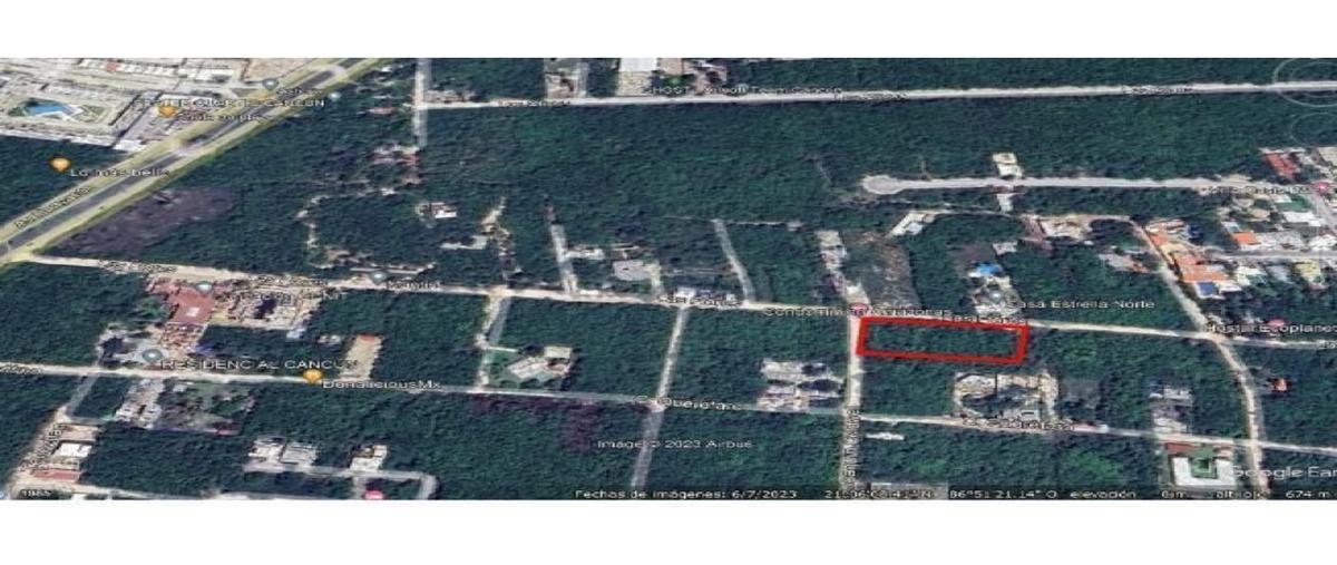 Foto de terreno habitacional en venta en  , alfredo v bonfil, benito juárez, quintana roo, 0 No. 03