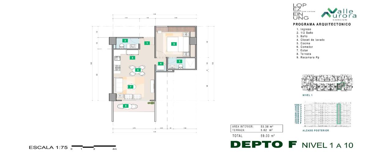 Foto de departamento en venta en  , alfredo v bonfil, benito juárez, quintana roo, 29979644 No. 03
