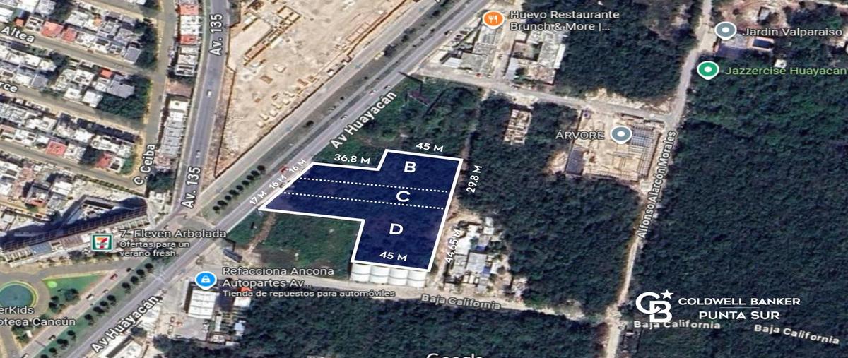 Foto de terreno habitacional en venta en  , alfredo v bonfil, benito juárez, quintana roo, 0 No. 03