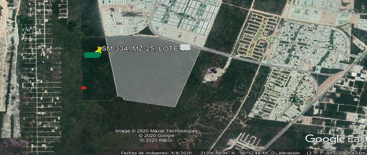 Foto de terreno habitacional en venta en  , alfredo v bonfil, benito juárez, quintana roo, 0 No. 04