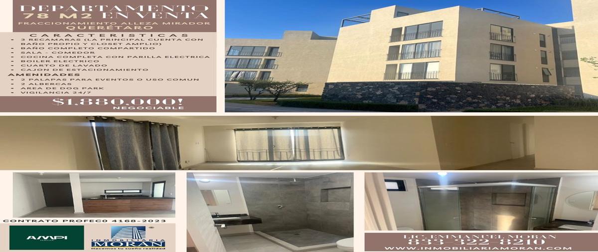 Foto de departamento en , alleza mirador, el marqués, querétaro, 0 foto 01 Foto de departamento en venta en , alleza mirador, el marqués, querétaro, 0 No. 01