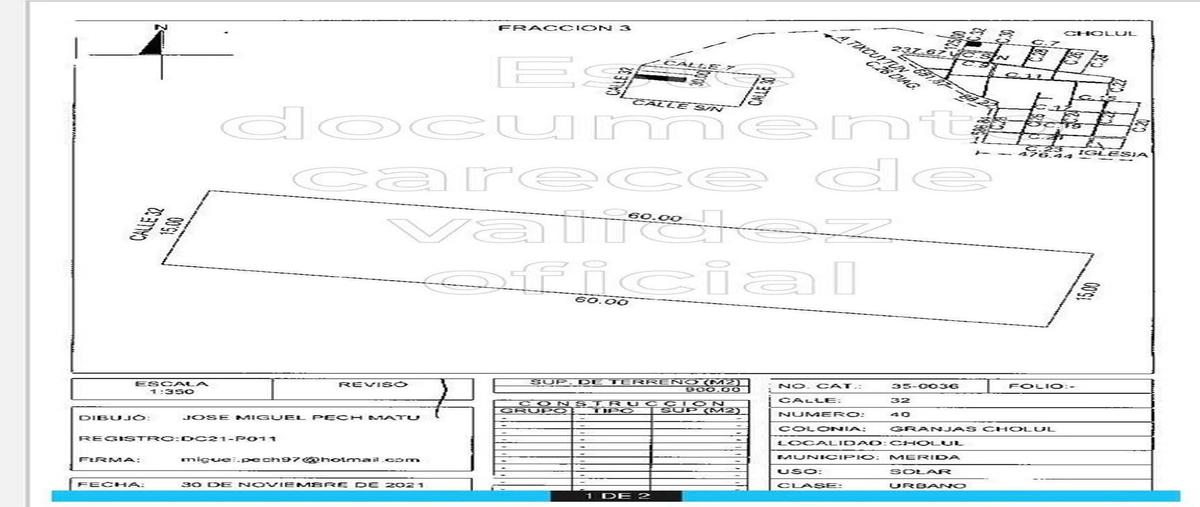 Foto de terreno comercial en venta en almendros , gran san pedro cholul, mérida, yucatán, 0 No. 04