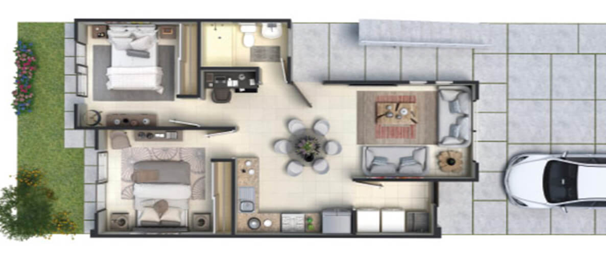Foto de departamento en venta en altta condesa , valle sur, juárez, nuevo león, 30620905 No. 03