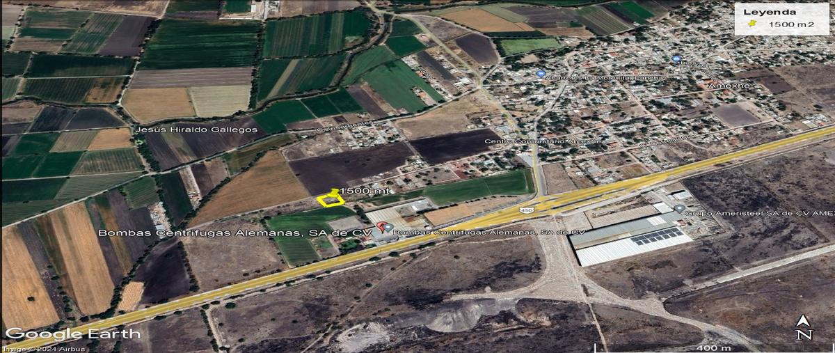 Foto de terreno industrial en amexhe 20 de noviembre , apaseo el grande centro, apaseo el grande, guanajuato, 28176262 foto 01 Foto de terreno industrial en venta en amexhe 20 de noviembre , apaseo el grande centro, apaseo el grande, guanajuato, 28176262 No. 01