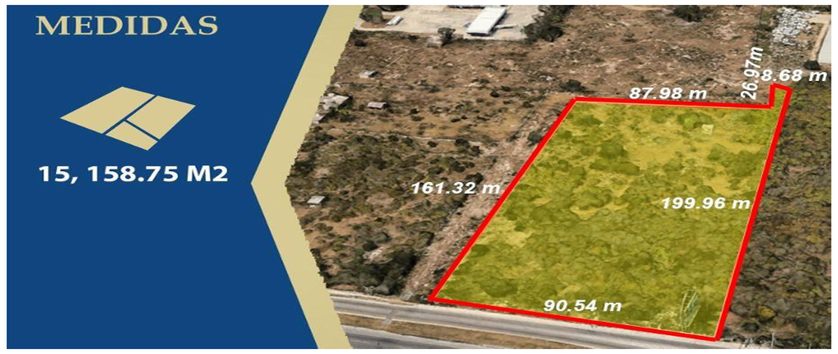 Foto de terreno comercial en renta en anillo periferico norte , 60 norte, mérida, yucatán, 27861039 No. 01