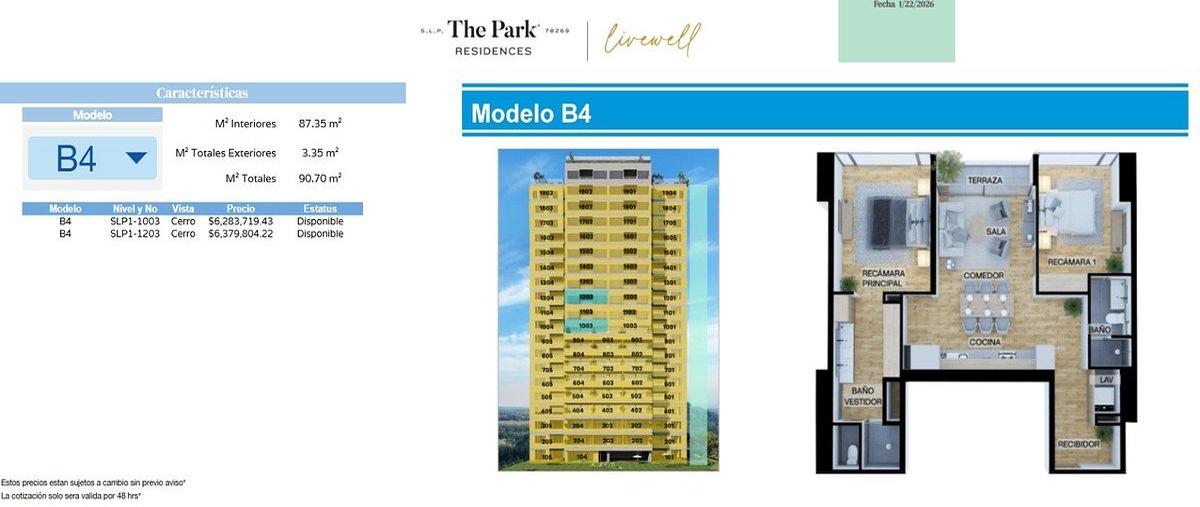 Foto de departamento en venta en antonio rocha cordero , privadas del pedregal, san luis potosí, san luis potosí, 0 No. 04