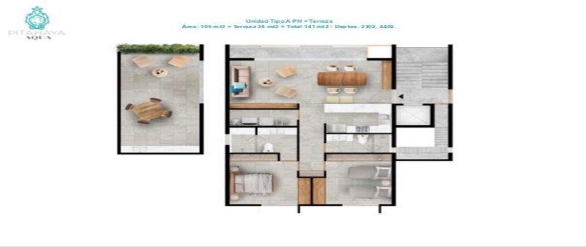 Foto de departamento en , aqua residencial, benito juárez, quintana roo, 18021258 foto 05 Foto de departamento en venta en , aqua residencial, benito juárez, quintana roo, 18021258 No. 05