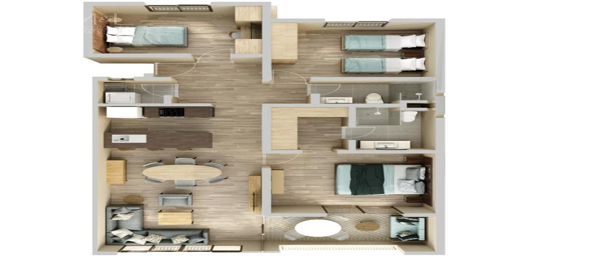 Foto de departamento en venta en  , aqua residencial, benito juárez, quintana roo, 26804353 No. 05