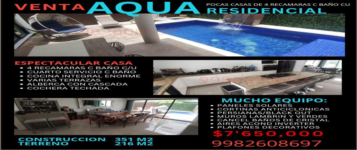 Foto de casa en venta en  , aqua residencial, benito juárez, quintana roo, 28577796 No. 04