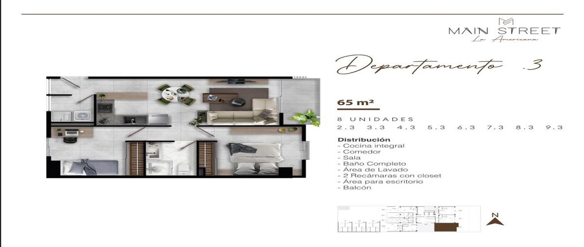 Foto de departamento en venta en  , arcos vallarta, guadalajara, jalisco, 30141530 No. 03