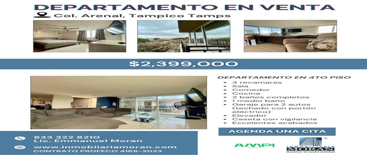Foto de departamento en , arenal, tampico, tamaulipas, 0 foto 01 Foto de departamento en venta en , arenal, tampico, tamaulipas, 0 No. 01