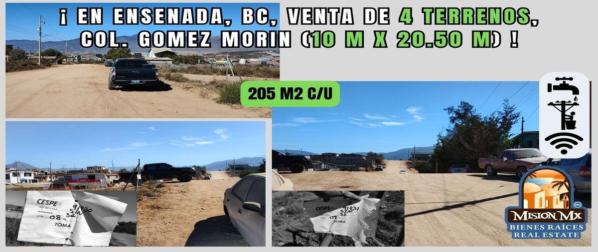 Foto de terreno habitacional en venta en armando gómez landeros , gómez morín, ensenada, baja california, 29543205 No. 01