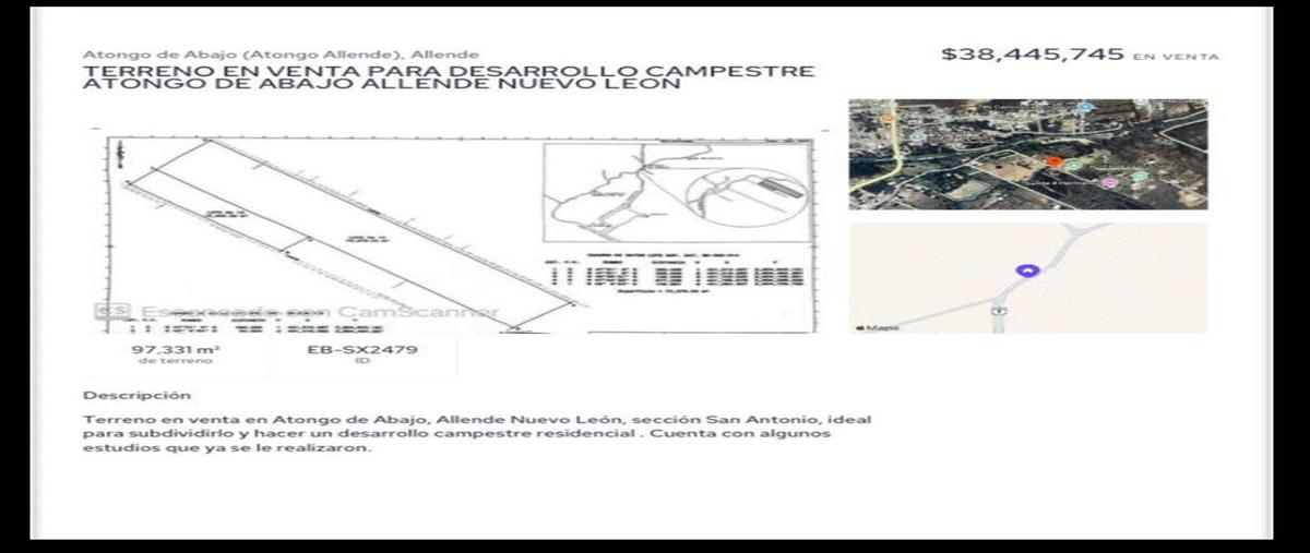 Foto de terreno habitacional en venta en  , atongo de abajo, cadereyta jiménez, nuevo león, 0 No. 04