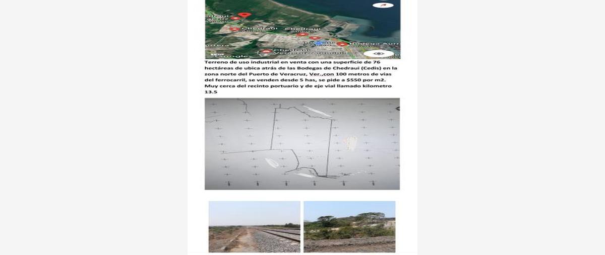 Foto de terreno industrial en venta en atras parque olmeca veracruz sh, puerto de veracruz, veracruz, veracruz de ignacio de la llave, 17077942 No. 01