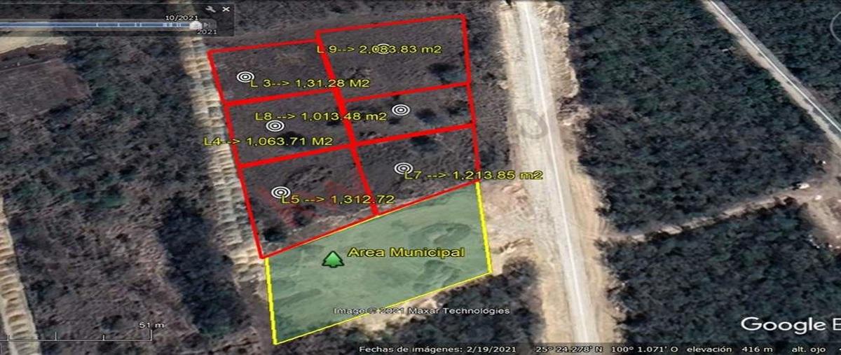 Foto de terreno habitacional en venta en avenida acueducto monterrey-linares l3, l4, l5, l7, l8, l9, san isidro, cadereyta jiménez, nuevo león, 0 No. 05