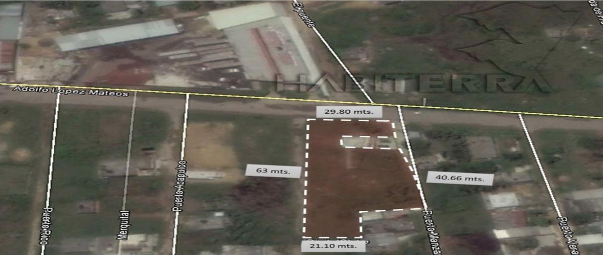 Foto de terreno comercial en venta en avenida adolfo lopez mateos, calle puerto manzanil , del puerto, tuxpan, veracruz de ignacio de la llave, 0 No. 03