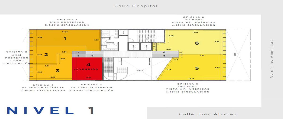 Foto de oficina en venta en avenida americas , ladrón de guevara, guadalajara, jalisco, 21342160 No. 05