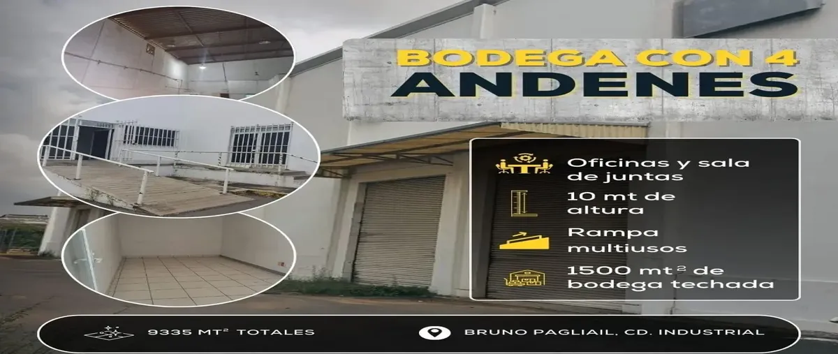 Foto de bodega en renta en avenida , bruno pagliai, veracruz, veracruz de ignacio de la llave, 0 No. 01