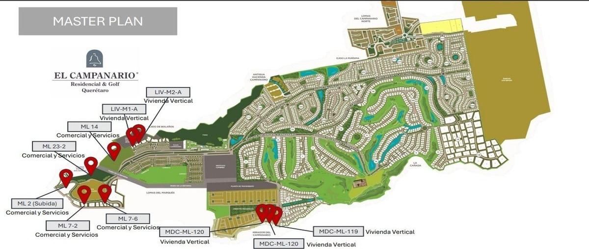 Foto de terreno comercial en venta en avenida campanario , el campanario, querétaro, querétaro, 0 No. 03