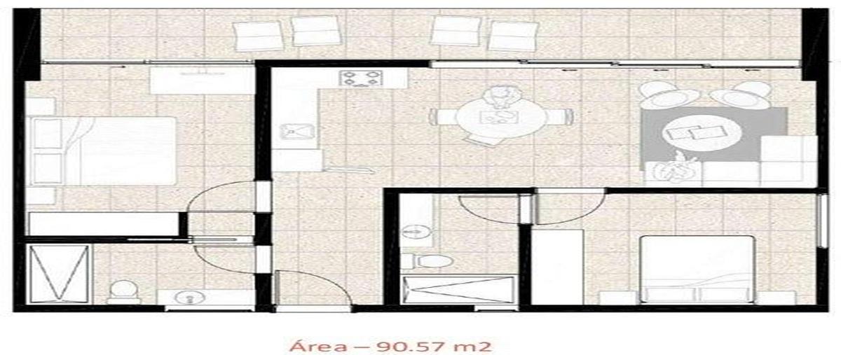 Foto de departamento en venta en avenida carlos nader , cancún centro, benito juárez, quintana roo, 0 No. 03