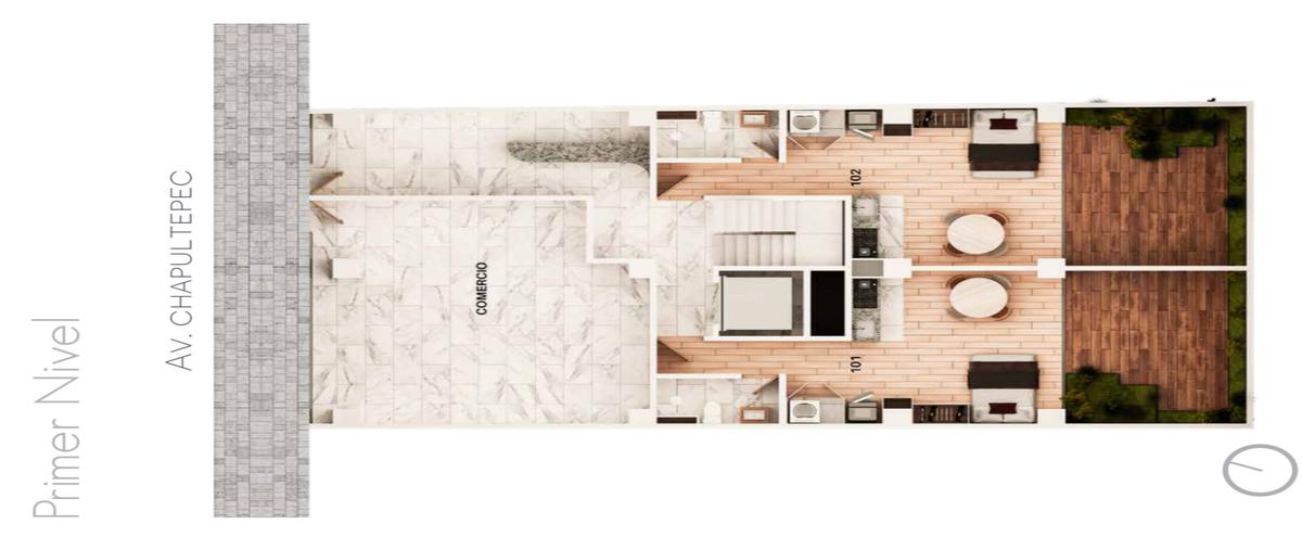 Foto de departamento en venta en avenida chapultepec , roma norte, cuauhtémoc, df / cdmx, 29511698 No. 03