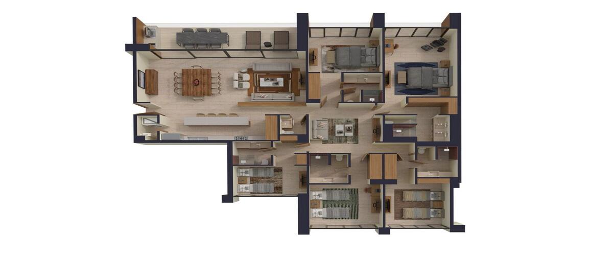 Foto de departamento en venta en avenida cocoteros , flamingos, bahía de banderas, nayarit, 0 No. 04