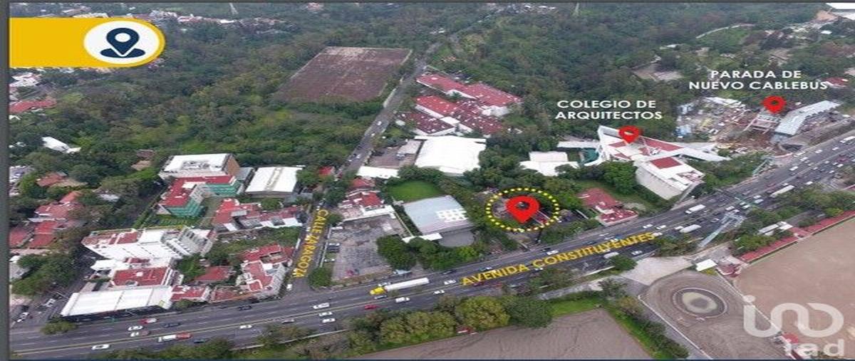 Foto de terreno comercial en avenida constituyentes 958, san miguel chapultepec i sección, miguel hidalgo, df / cdmx, 30892712 foto 02 Foto de terreno comercial en venta en avenida constituyentes 958, san miguel chapultepec i sección, miguel hidalgo, df / cdmx, 30892712 No. 02