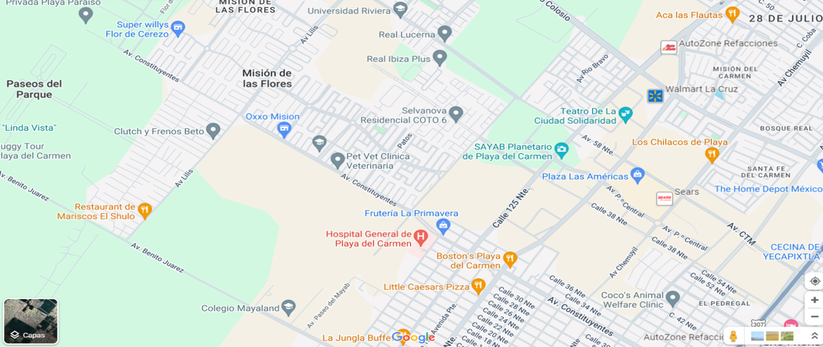 Foto de terreno habitacional en venta en avenida constituyentes , playa del carmen, solidaridad, quintana roo, 28150166 No. 03