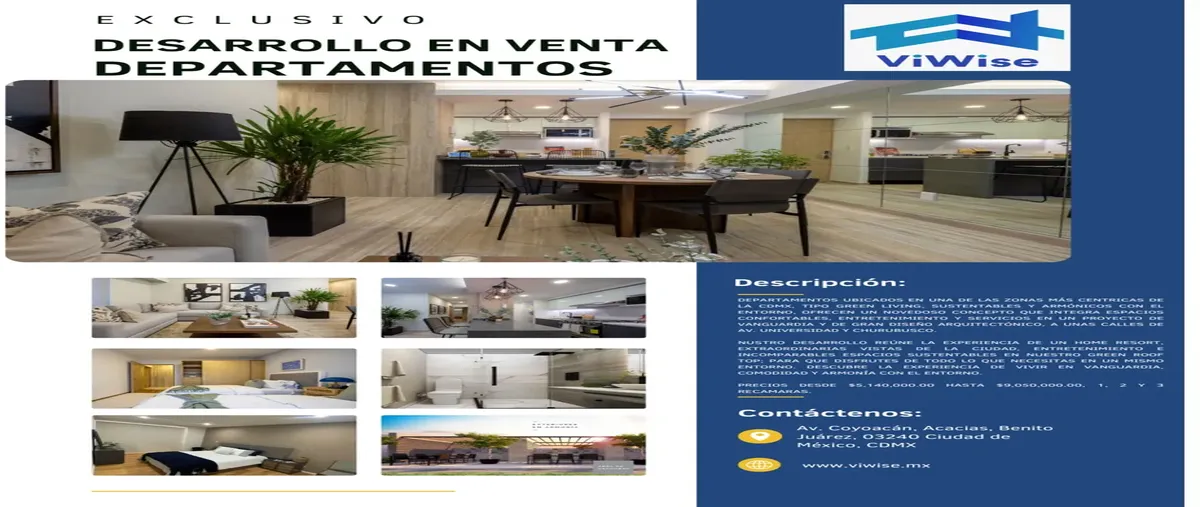 Foto de departamento en avenida coyoacan 1849, acacias, benito juárez, df / cdmx, 0 foto 01 Foto de departamento en venta en avenida coyoacan 1849, acacias, benito juárez, df / cdmx, 0 No. 01