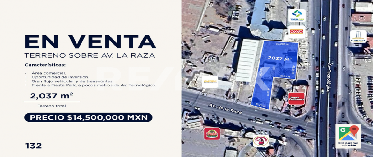 Foto de terreno comercial en avenida de la raza , el futuro, juárez, chihuahua, 0 foto 01 Foto de terreno comercial en venta en avenida de la raza , el futuro, juárez, chihuahua, 0 No. 01