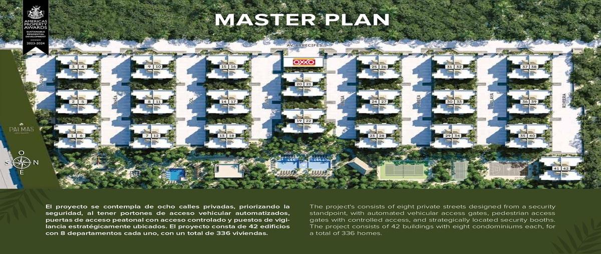Foto de departamento en venta en avenida de las palmas , puerto morelos, puerto morelos, quintana roo, 29462171 No. 04