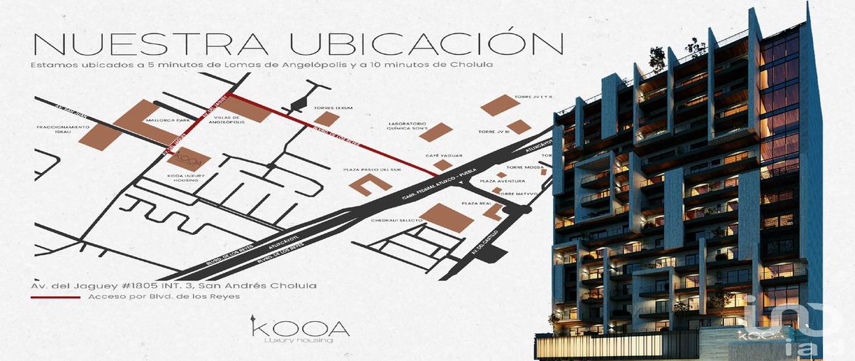 Foto de departamento en venta en avenida del jaguey 1859, san bernardino tlaxcalancingo, san andrés cholula, puebla, 29802573 No. 04