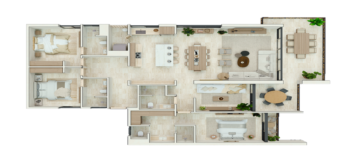 Foto de departamento en venta en avenida felipe carrillo puerto , sisal, hunucmá, yucatán, 27666506 No. 03