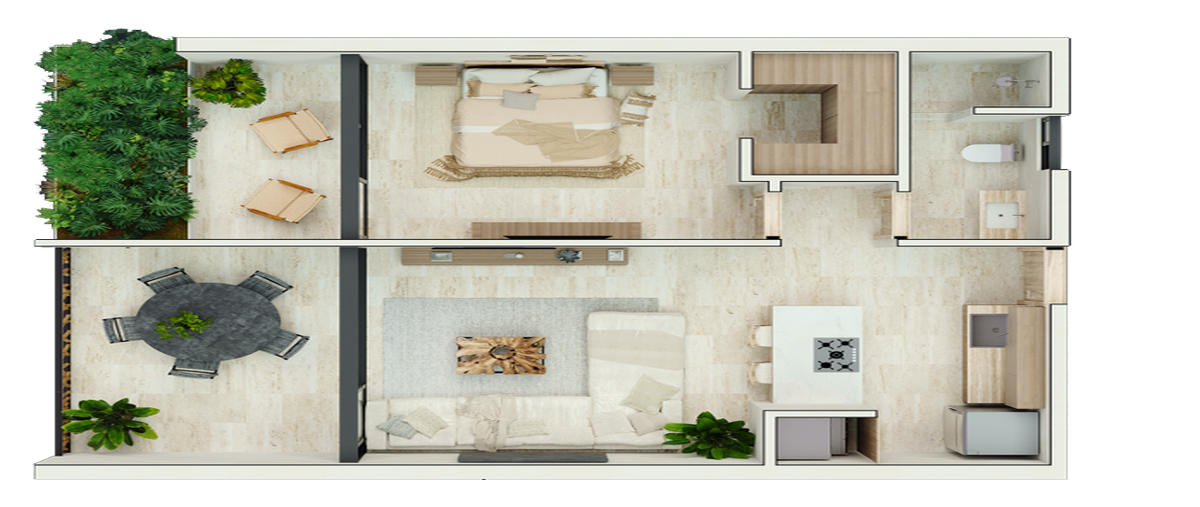 Foto de departamento en venta en avenida felipe carrillo puerto , sisal, hunucmá, yucatán, 27666506 No. 04