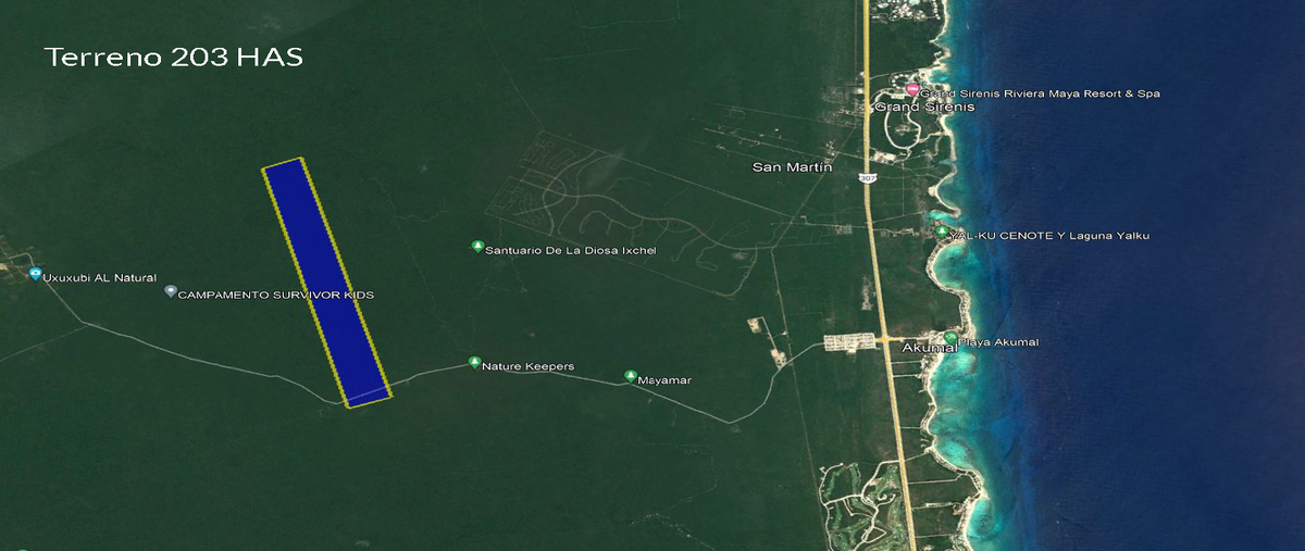 Foto de terreno habitacional en venta en avenida gonzalo guerrero , akumal, tulum, quintana roo, 26255488 No. 05