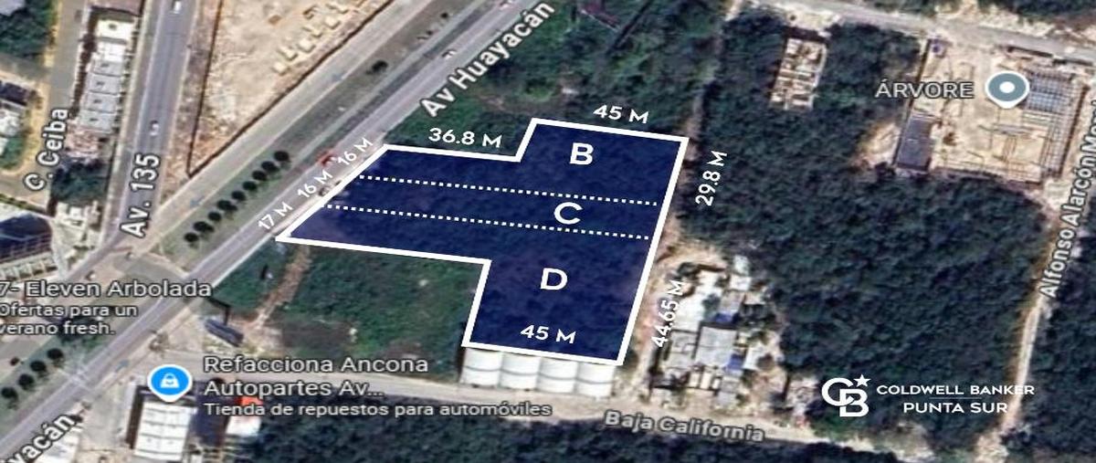 Foto de terreno habitacional en avenida huayacán , alfredo v bonfil, benito juárez, quintana roo, 0 foto 02 Foto de terreno habitacional en venta en avenida huayacán , alfredo v bonfil, benito juárez, quintana roo, 0 No. 02