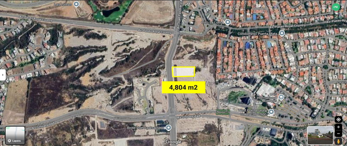 Foto de terreno habitacional en avenida juan palomar y arias , royal country, zapopan, jalisco, 29443617 foto 01 Foto de terreno habitacional en venta en avenida juan palomar y arias , royal country, zapopan, jalisco, 29443617 No. 01