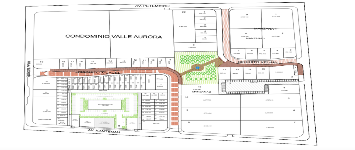 Foto de terreno habitacional en venta en avenida kantenah , ejidal, solidaridad, quintana roo, 0 No. 04