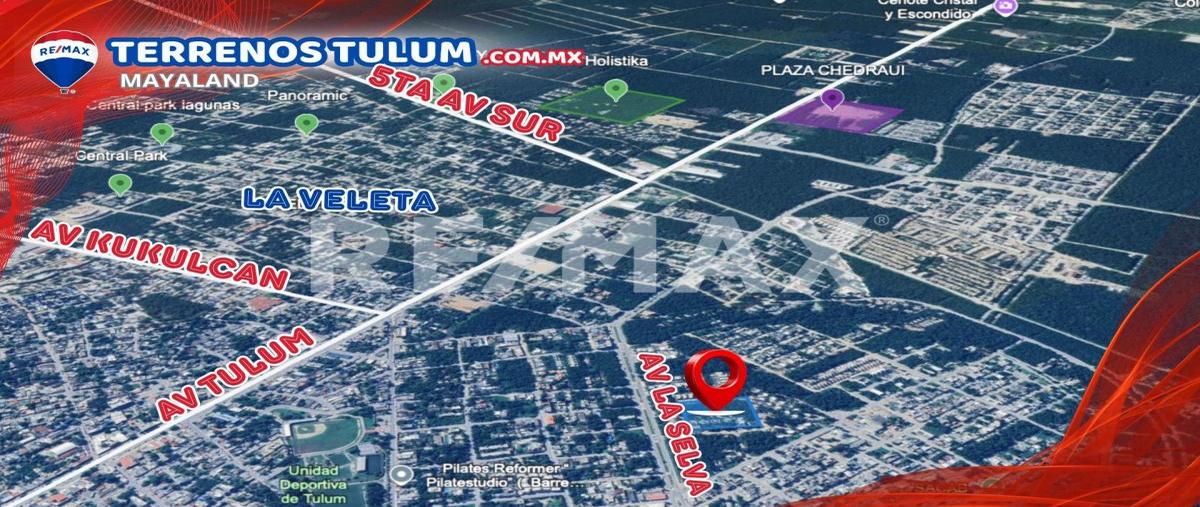 Foto de terreno comercial en venta en avenida la selva , tumben kaa, tulum, quintana roo, 28943474 No. 04