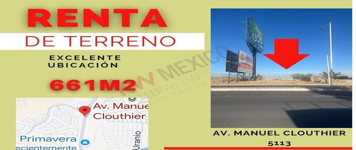 Foto de terreno habitacional en avenida manuel clouthier 5113, progreso, culiacán, sinaloa, 0 foto 01 Foto de terreno habitacional en renta en avenida manuel clouthier 5113, progreso, culiacán, sinaloa, 0 No. 01