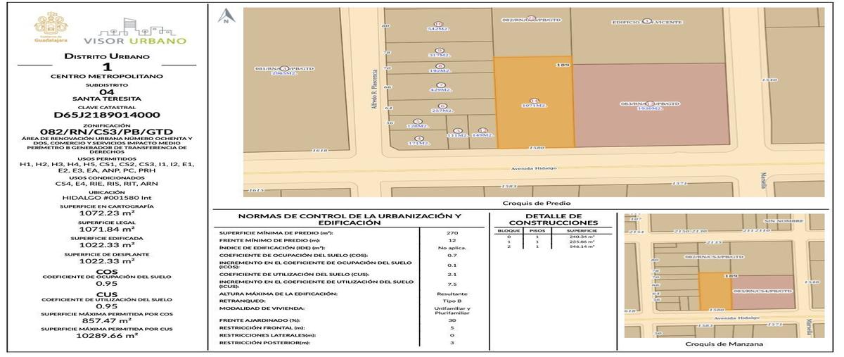 Foto de terreno comercial en venta en avenida miguel hidalgo y costilla , lafayette, guadalajara, jalisco, 30183058 No. 04